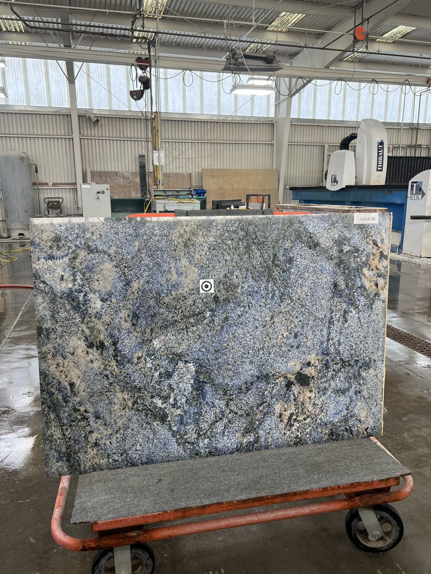 2cm Blue Granite 50”x34”