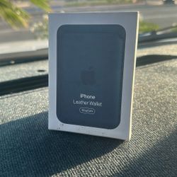 iPhone Leather Wallet Blue Navy 25.99