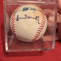 Brandon Drury Signed Baseball