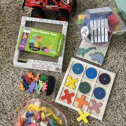 Toy Car Balance Puzzle Tictac Toe