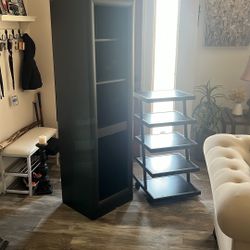 Console Display Shelf Bookcase