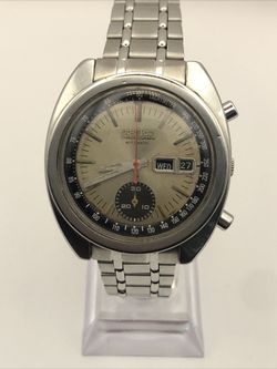 Seiko 6139-6012 Bruce Lee Chronograph Vintage Watch 