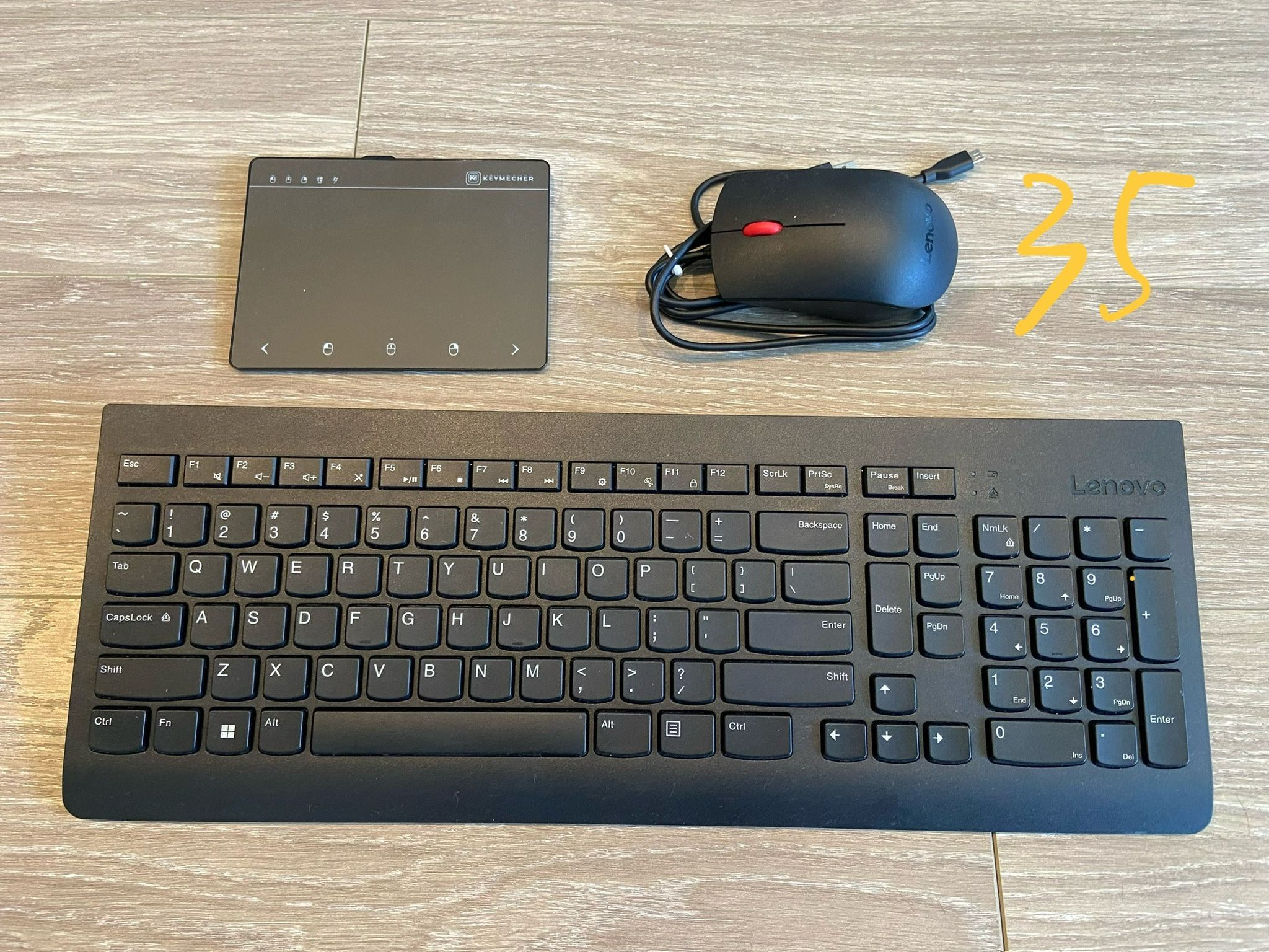Keyboard Mice And Trackpad Set