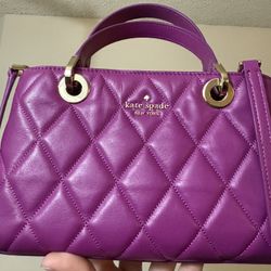 Kate Spade Small Quilted Sullivan Satchel (Baja Rose)