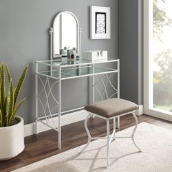 NEW White Vanity Makeup Table for girls women bedroom living room bathroom closet birthday gift