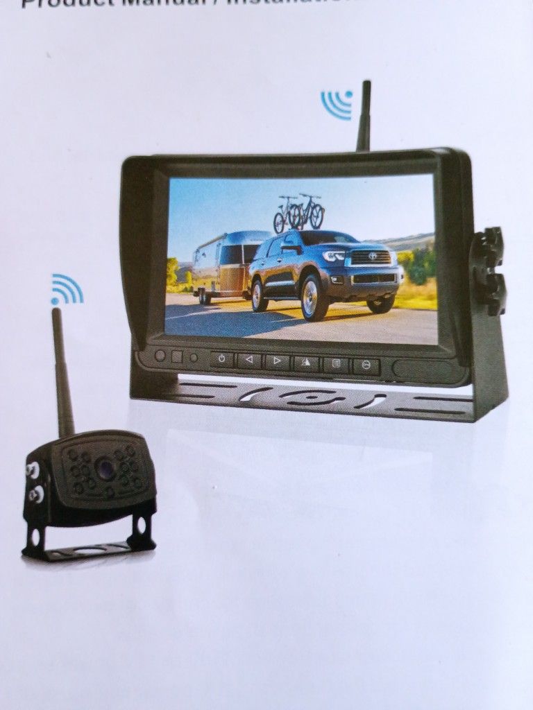 DIGITAL WIRELESS π BACKUP CAMERA SYSTEM