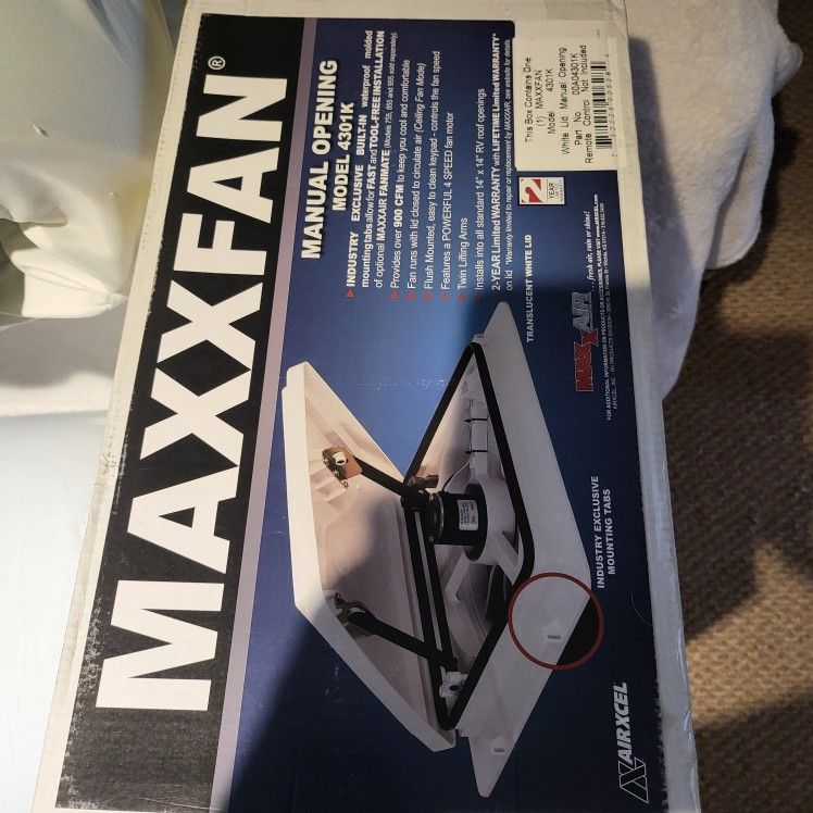 MAXFAN Model 4301K