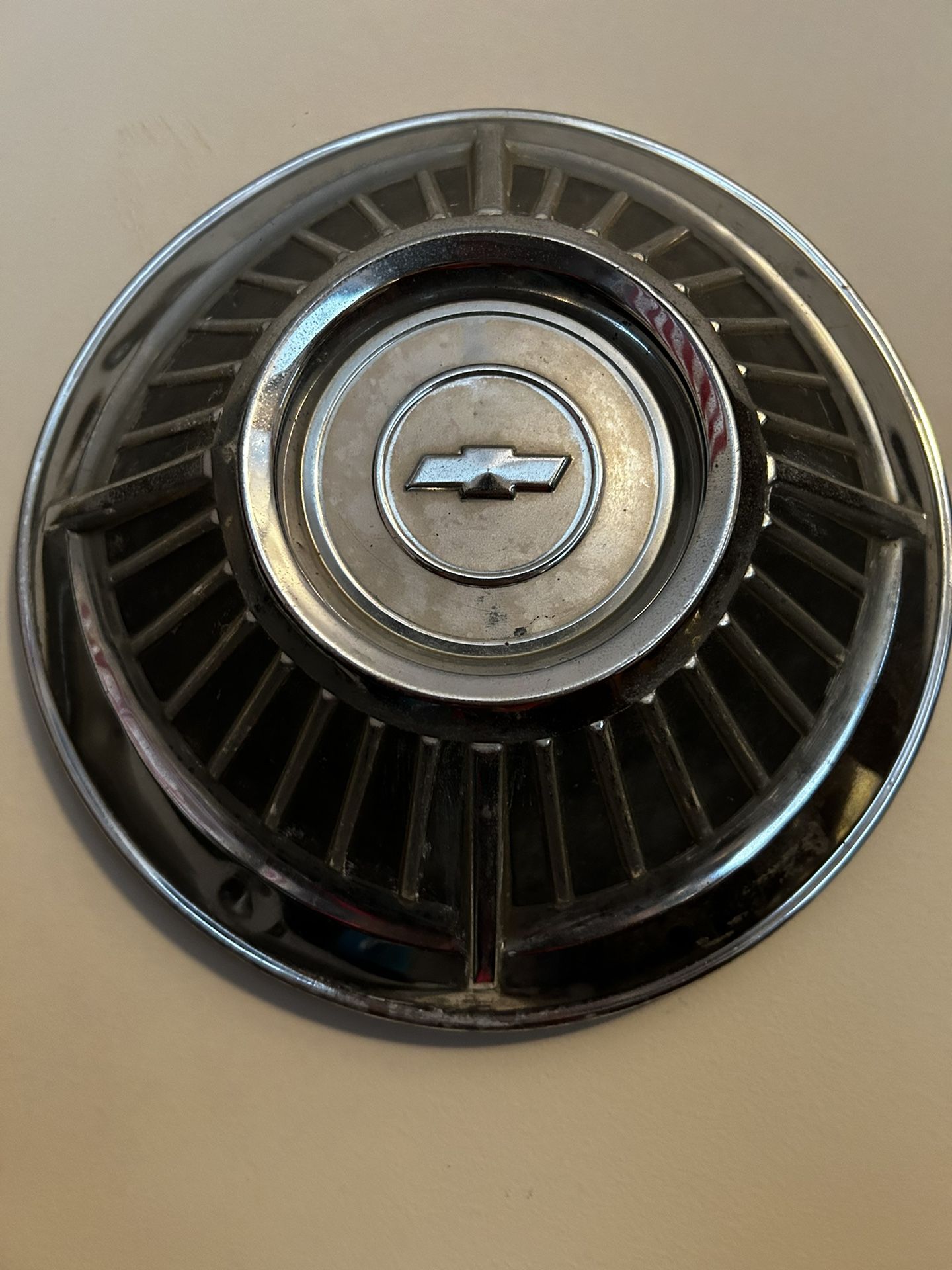Vintage Chevy Hubcap