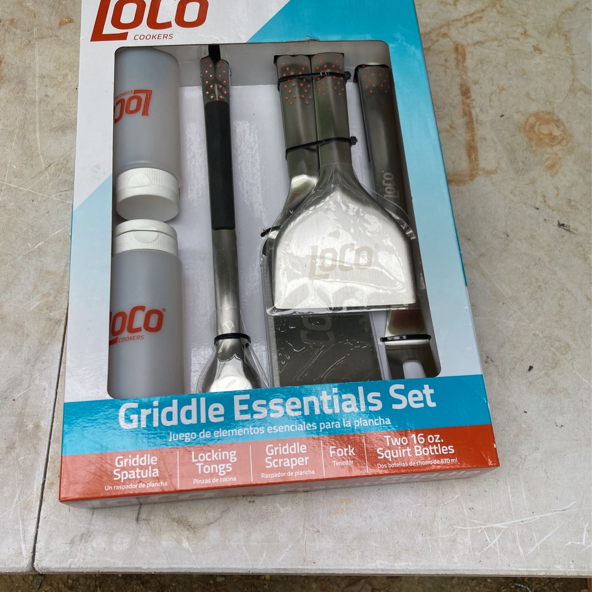 LOCO COOKERS GRIDDLE ESSENTIALS SET