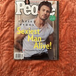 Chris Evans Sexiest Man Alive Magazine