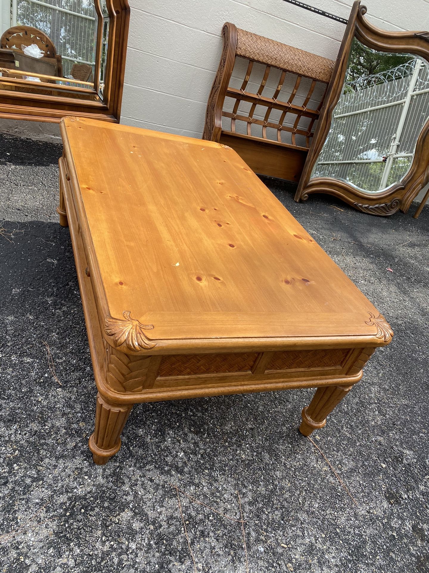 Tropical Style Coffee Table