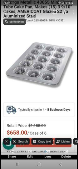 BUNT PANS (PROFESSIONAL GRADE)