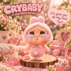 POP MART CRYBABY Crying Again Series – I’ll Give You All My Love