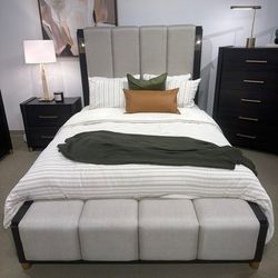 Tufted Headboard Bedroom Set 