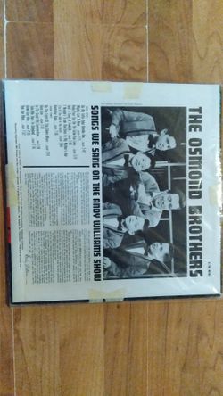 The Osmond Brothers Record