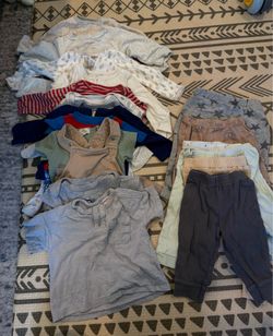 Lot of baby boy clothes