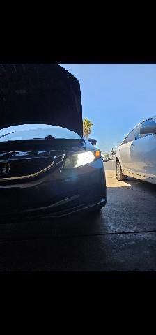HiD an LED headlights