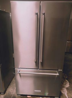 KitchenAid 3-Door Refrigerator Stainless Steel