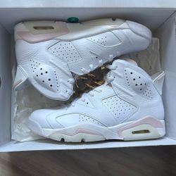 Jordan 6 Retro Gold Hoops 