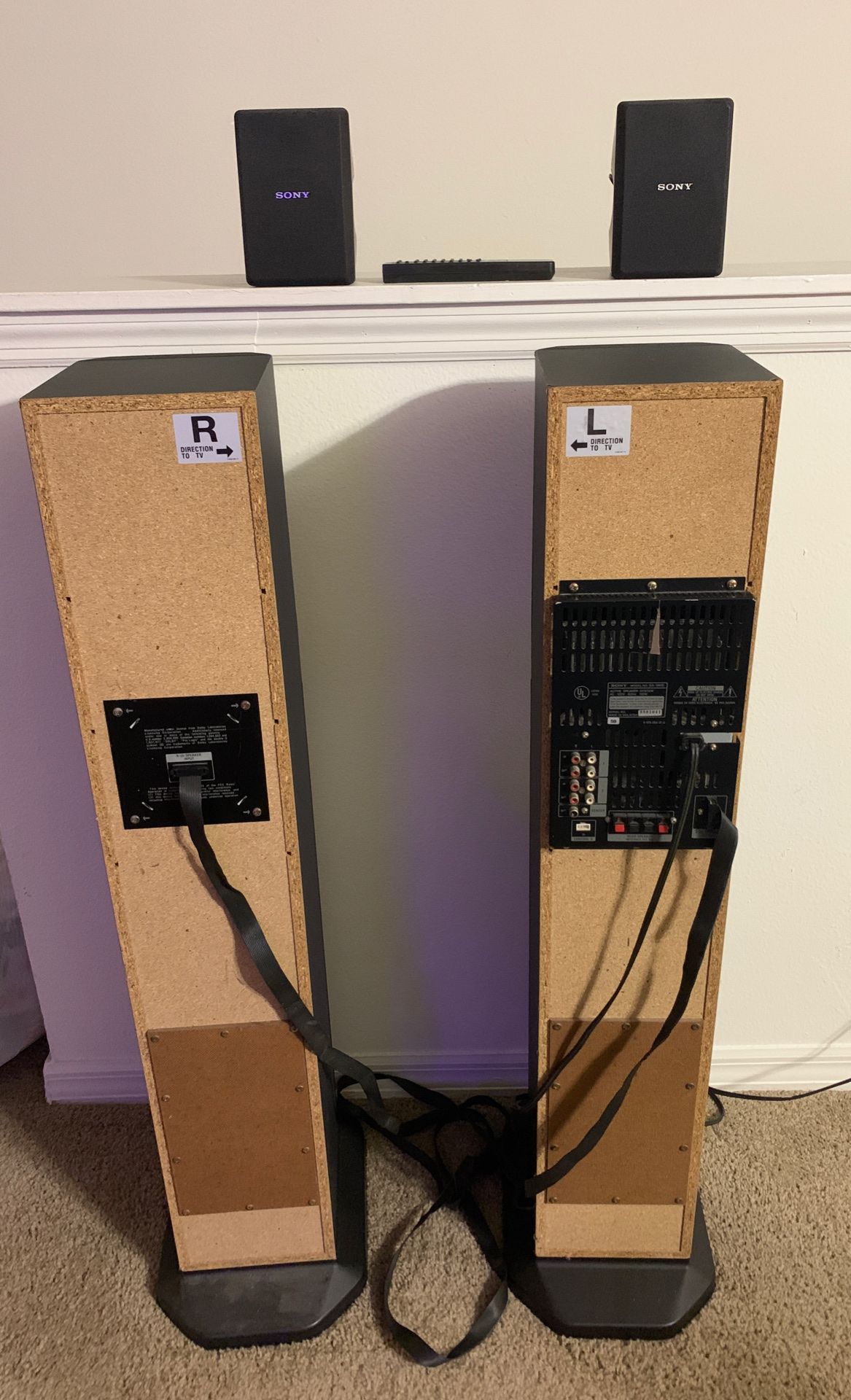 Sony SAVA15 Home Theater Active Speaker System for Sale in Kissimmee, FL OfferUp