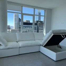 NEW WHITE CLOUD COUCH SECTIONAL MODULAR