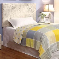 Brand new Queen size mattress w/ headboard and  new sofa