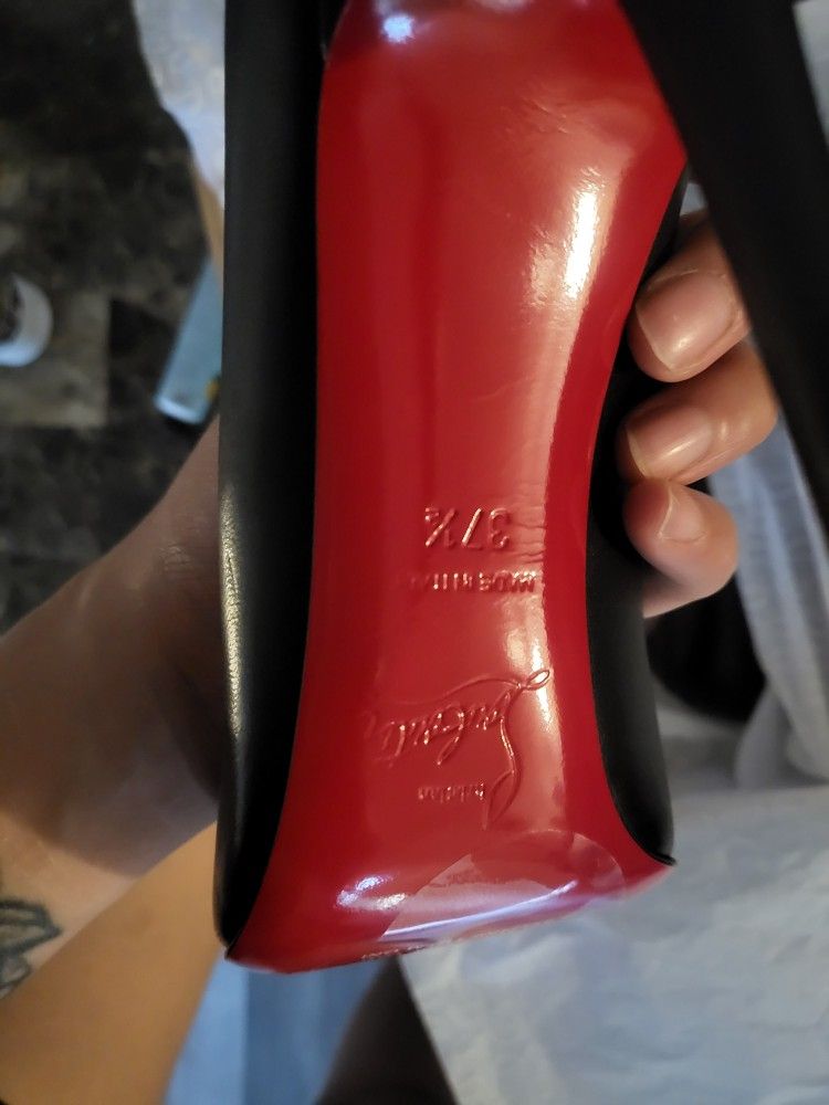 Saint Laurent Red Bottoms Size 37.5