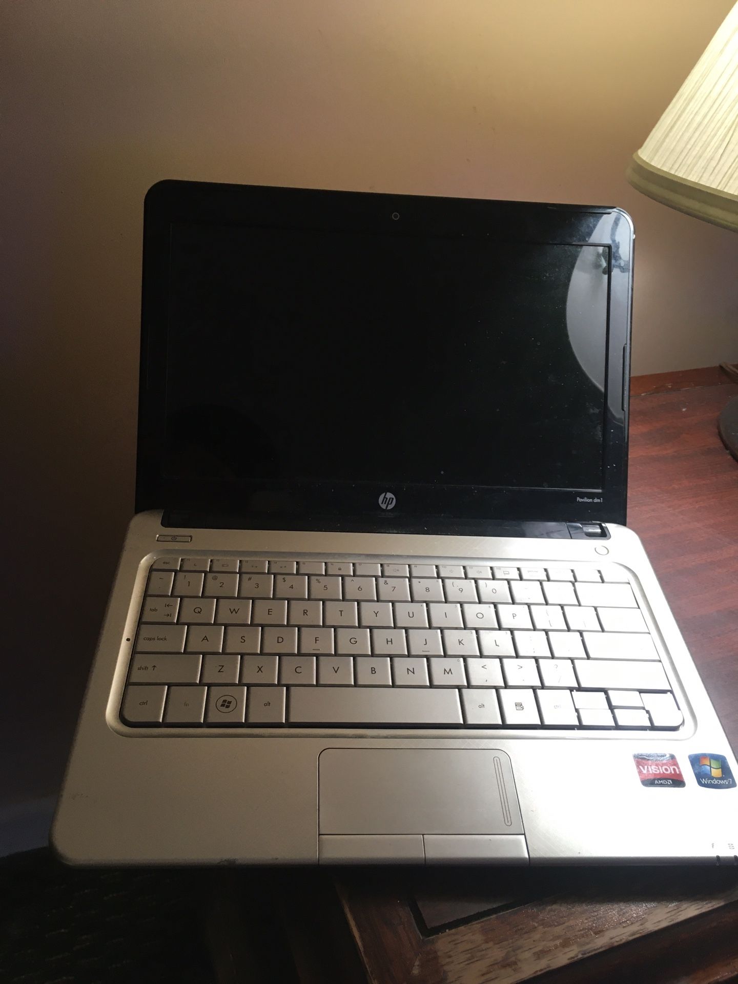 hp Mini Pavillion DM1 32 Bit Windows Home Premium Laptop Missing
