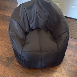 Bean Bag Chair (Black)