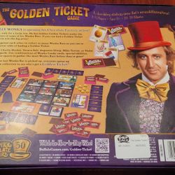 Willy Wonka & The Golden Ticket Board Game New
