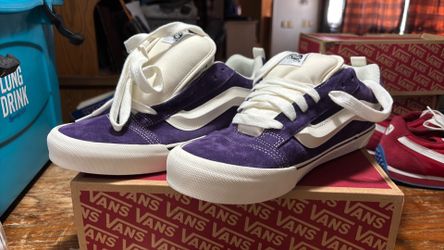 Purple vans shoes