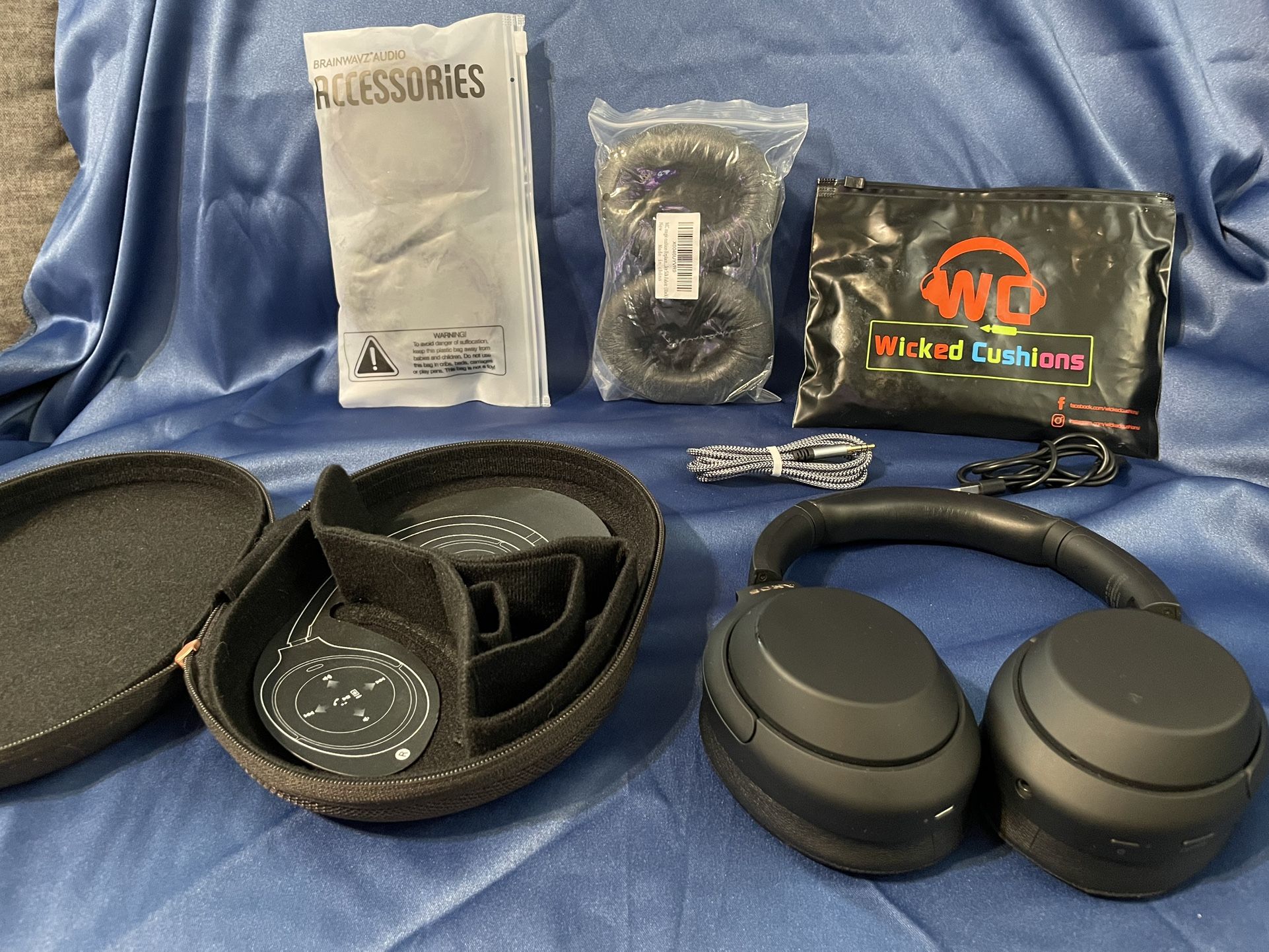 Sony Wh-1000xm4 With Extra Ear Pads