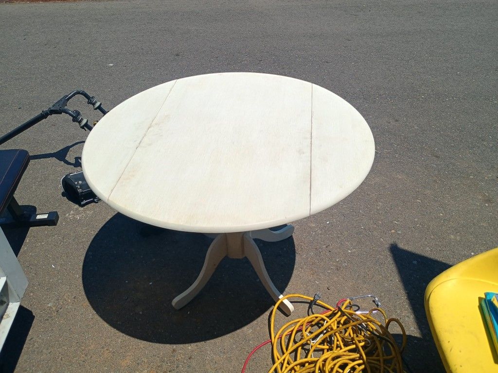 Fold Out Wood Table