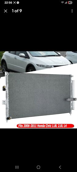 A/C Condenser Compatible with Honda