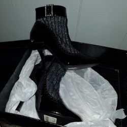 Baby Phat Black Sock Boots
