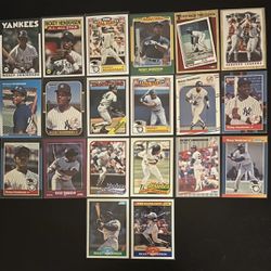 Rickey Henderson HOF Baseball Player Card Bundle 1990 to 1992