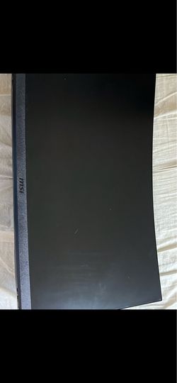 MSI gaming monitor 27in curved