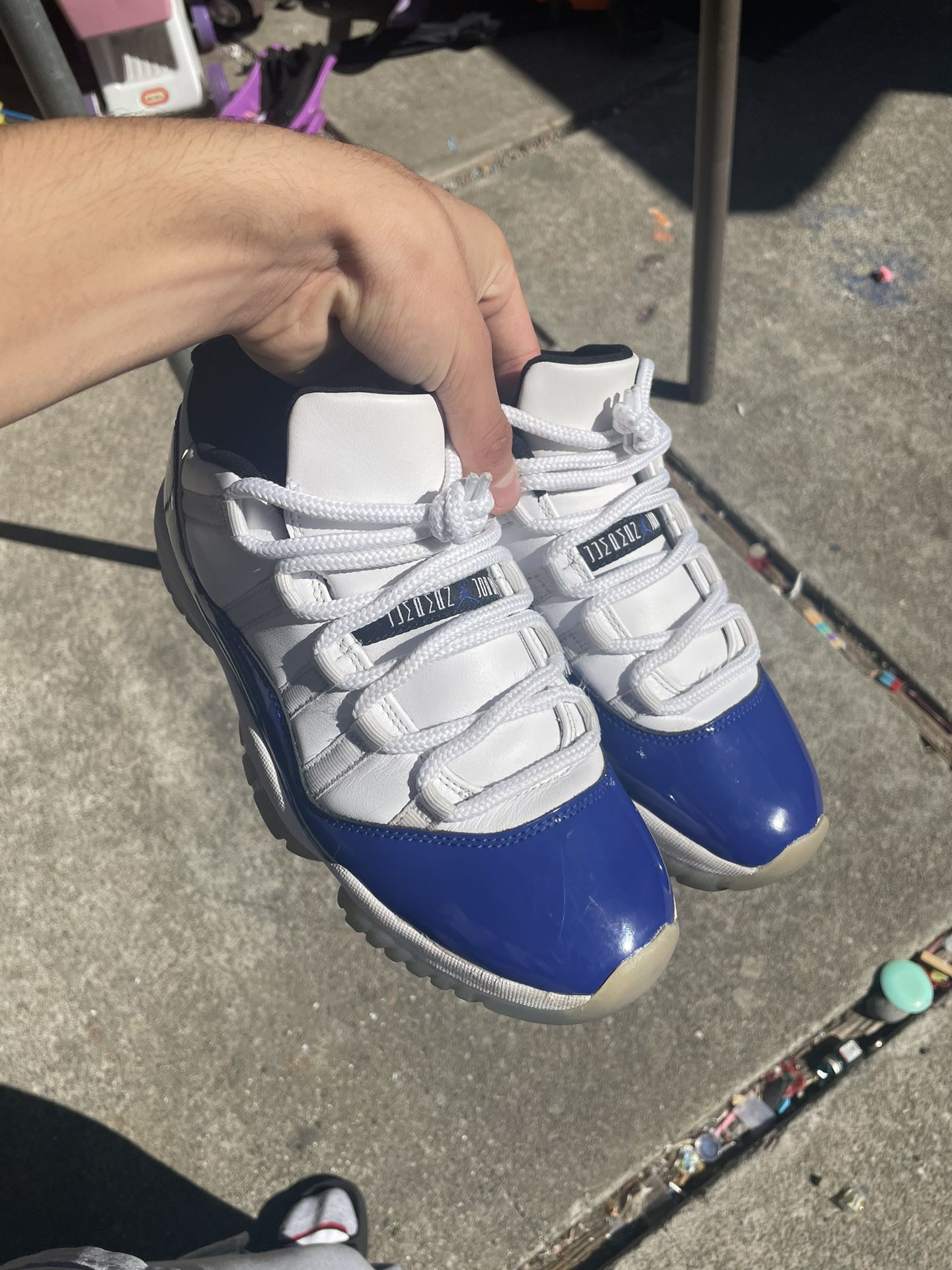 Jordan 11s Concord Stretch