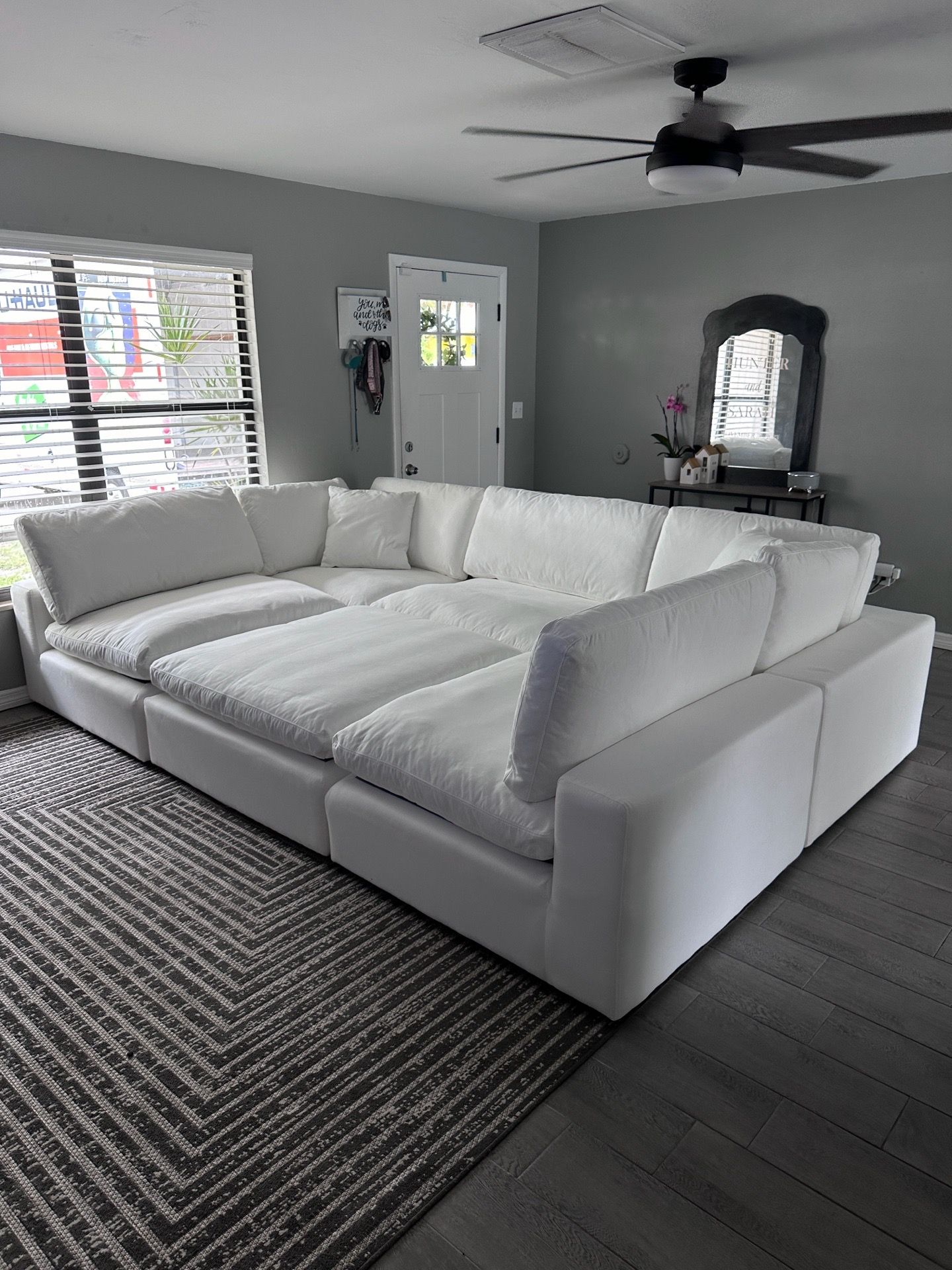 NEW White Cloud Couch Sofa Bed