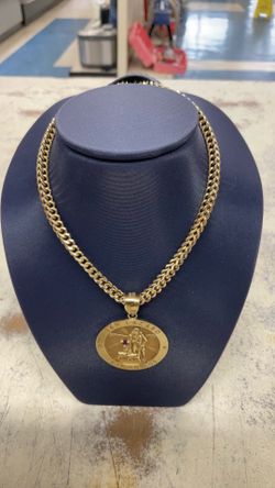10k Pendant Chain