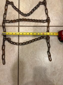 14” wide x 76” long tire chains new in bag