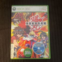 Bakugan  XBox 360 Video Game 
