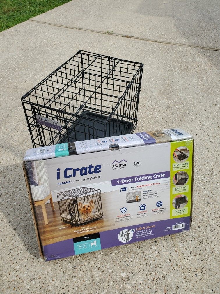 Small 🐕 Dog Cage , Brand I Crate