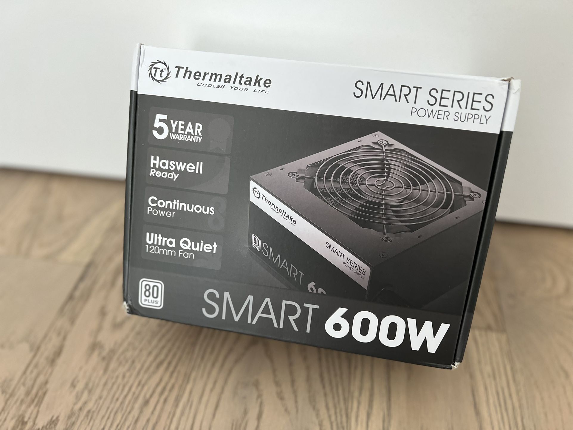 Brand New - Thermaltake SMART 600W ATX 80 Plus Power Supply