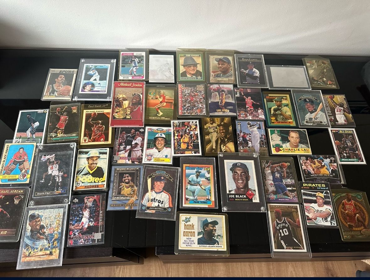 Sport trading card collection