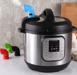 1pc Pressure Cooker Silicone Exhaust Pipe Pressure Cooker Silicone Steam Release Valve Pressure Cooker Exhaust Valve Diverte