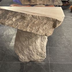 Custom Solid Stone Table