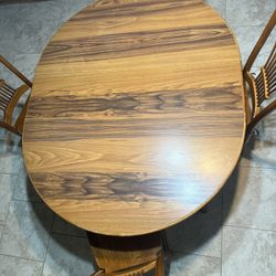 Dining Table With 4 Chairs 