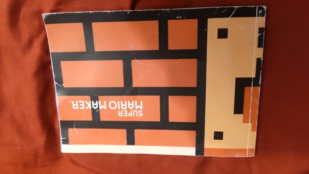 Super Mario Maker Booklet Manual