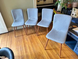 Set of 4 Mid-Century Modern Dining Chairs